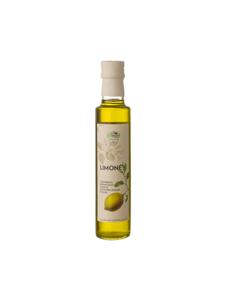Huile aromatisée au citron