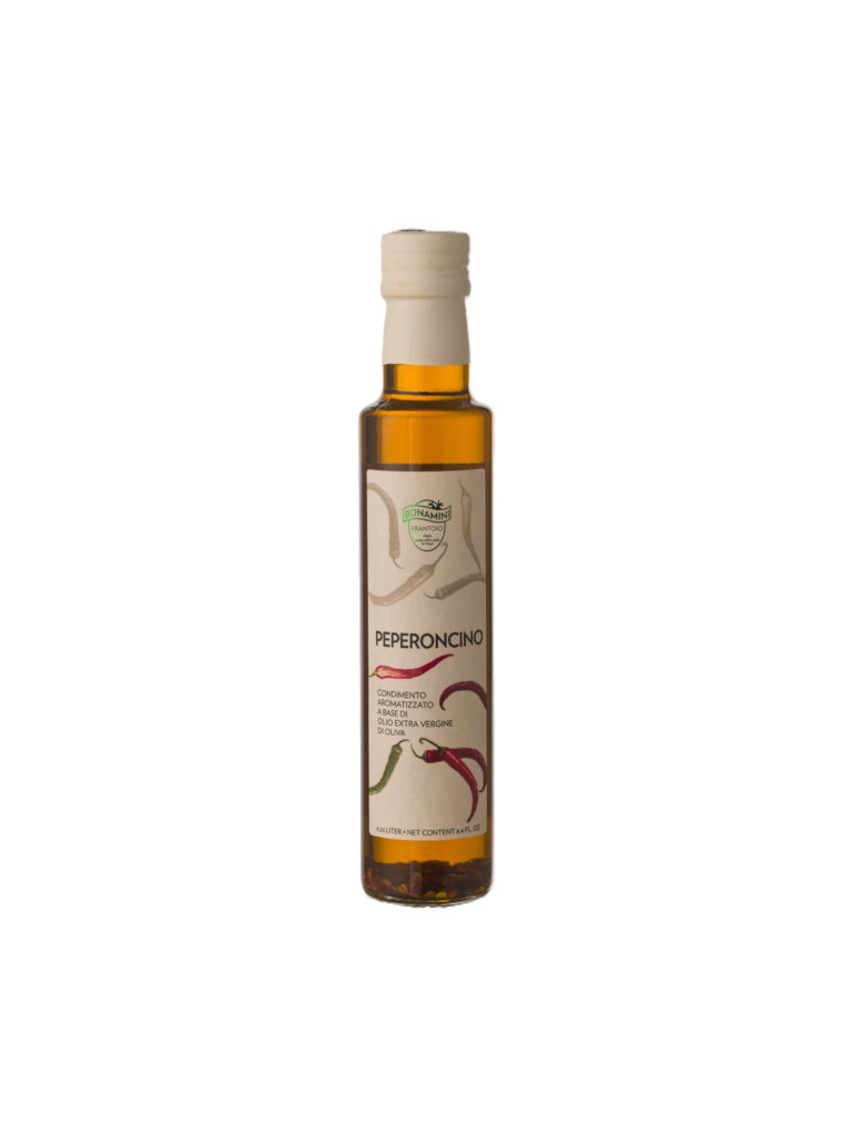 Huile aromatisée au piment